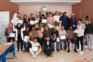 Dar Al Maghreb participants in a civic education and cultural exchange activity