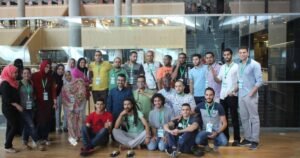 Young people participating in a Dar Al Maghreb community activity