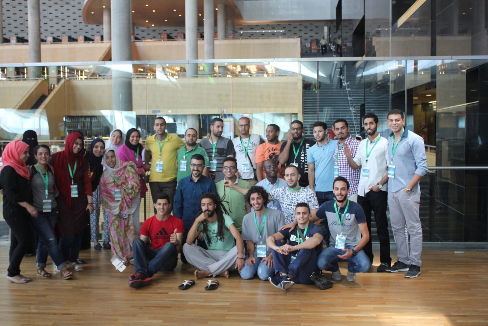 Young people participating in a Dar Al Maghreb community activity